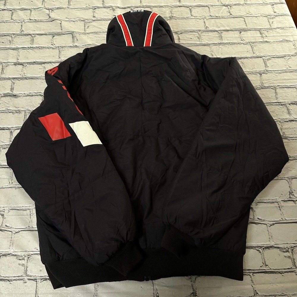 Sunice Ski Puffer Jacket Mens size Medium Black Vintage Retro Snowboard Rare - Picture 9 of 11